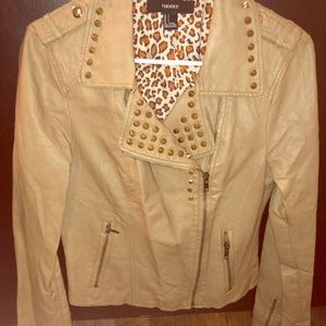 Studded leather jacket - Worn once
